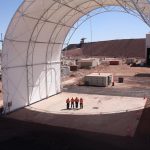 Fabritecture, fabric structure, PE, prom hill, Thiess