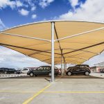 Fabritecture, Werribee Plaza, fabric structure, car park