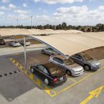 Fabritecture, Werribee Plaza, fabric structure, car park