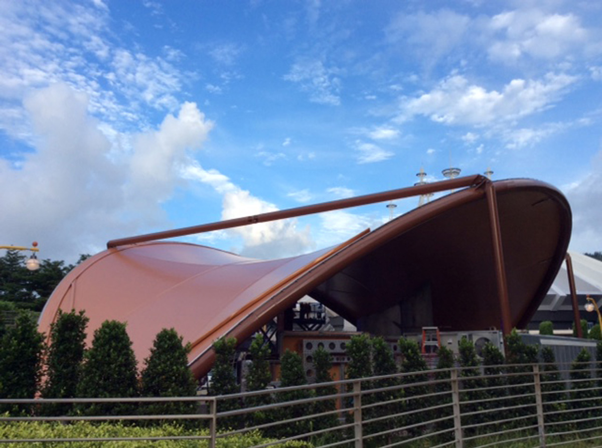 Fabritecture, Hong Kong, fabric structure, PVC, theme park
