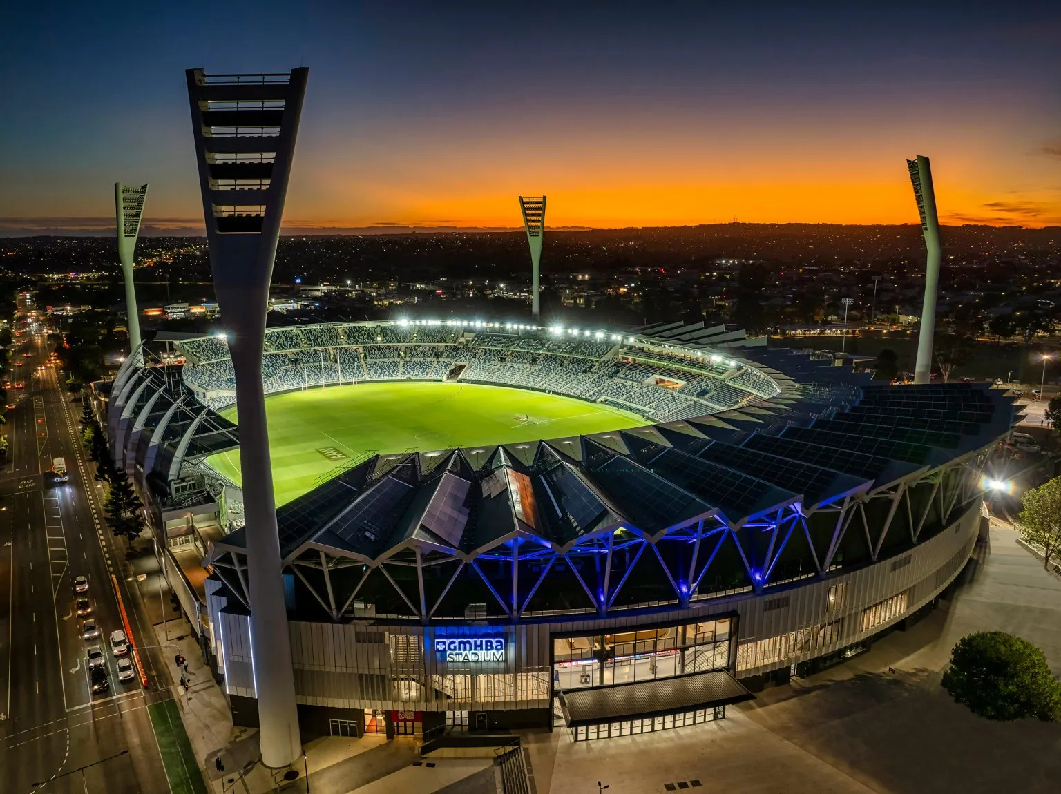 GMHBA Stadium Roof - Fabritecture