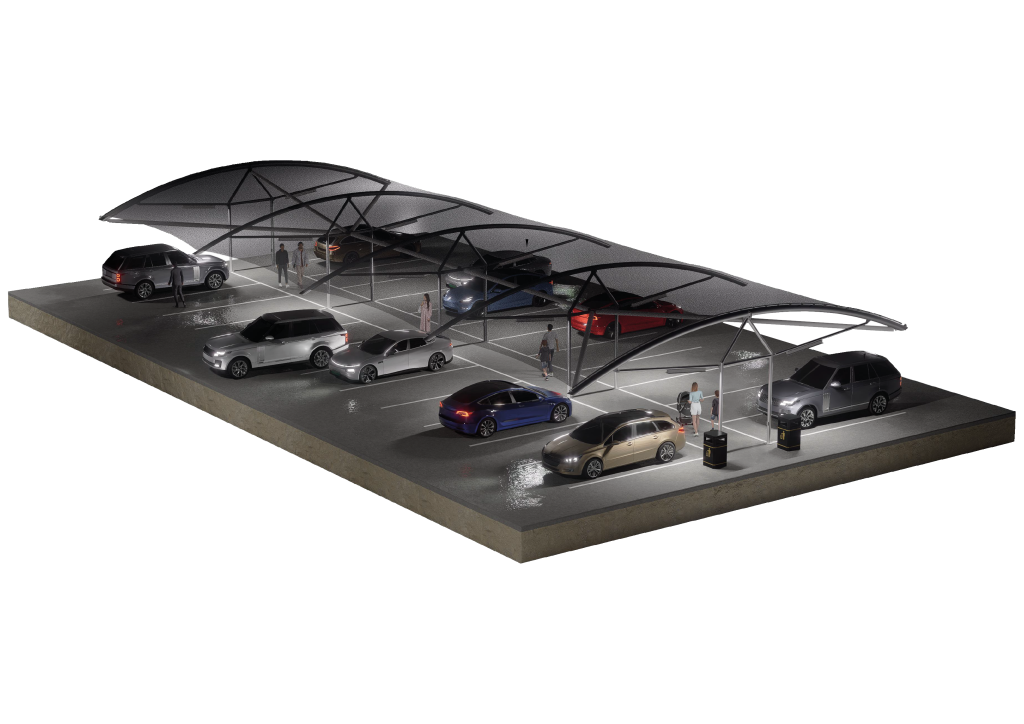 MOD asset render carpark double bay walkway