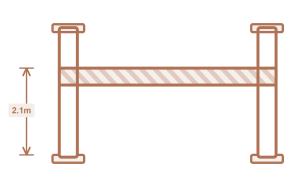 height bar icon